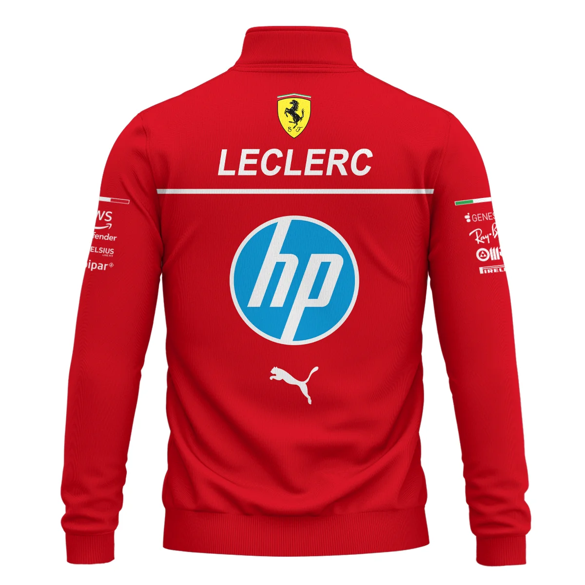 2025 Racing Suit Fan Gear Quarter-Zip Sweatshirt BLVACL260825A7QZS - Image 3