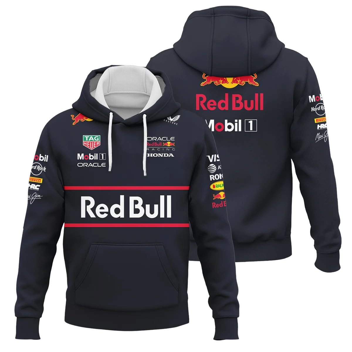 2025 Red Bull Racing F1 Logo Hoodie BLRBR10525A2HD