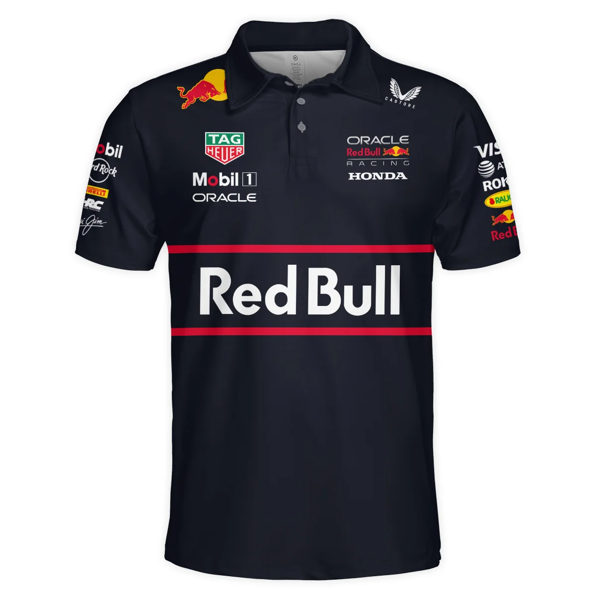 2025 Red Bull Racing F1 Polo Shirt All Over Prints Unisex Motorsport Apparel BLRBR10525A2PL - Image 2