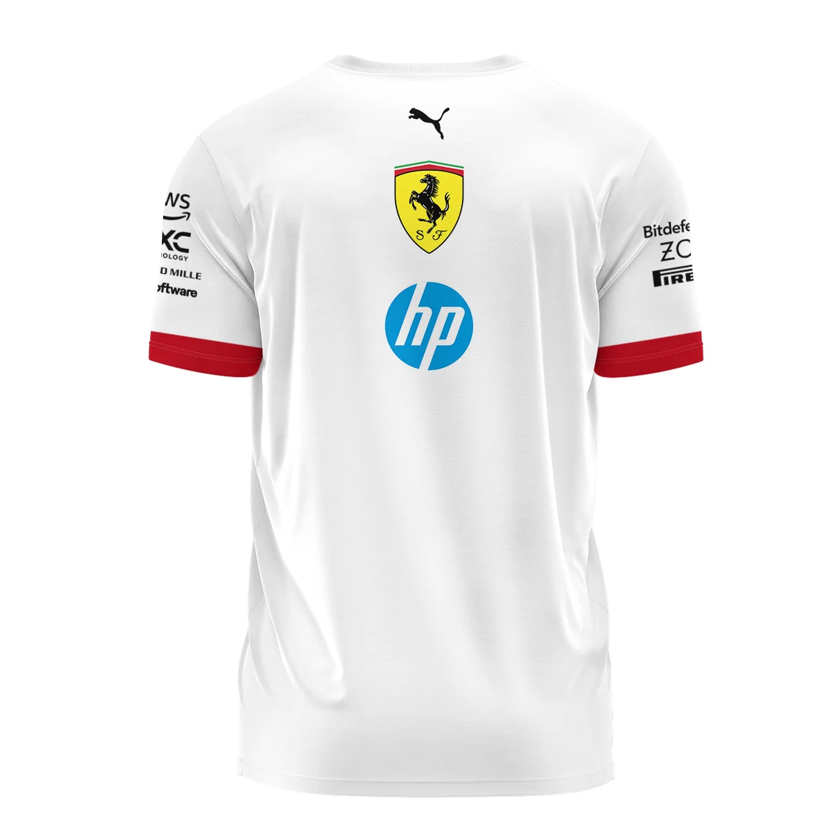 2025 Scuderia Ferrari F1 T-Shirt BLFRR4625A2TS - Image 3