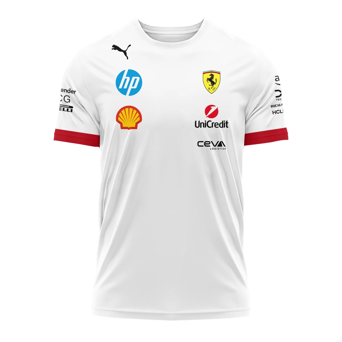 2025 Scuderia Ferrari F1 T-Shirt BLFRR4625A2TS - Image 2