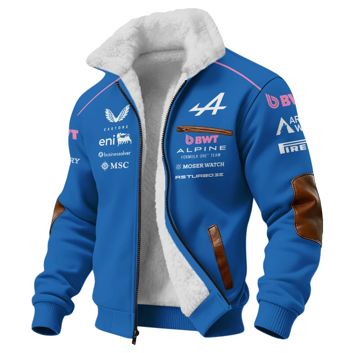 Alternative view of 2026 Alpine F1 Teamwear Fleece Jacket BLVAALP020226A01FJ