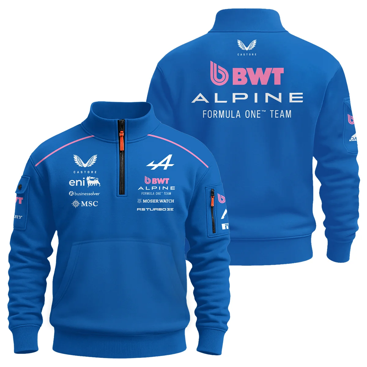 2026 Alpine F1 Teamwear Sweatshirt Zipper Unisex Motorsport Apparel BLVAALP020226A01SHZ