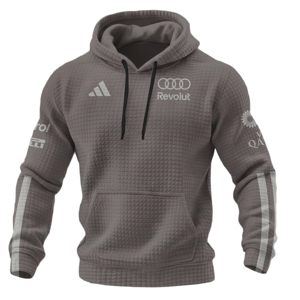 Alternative view of 2026 Audi F1 Teamwear For Fans Hoodie Quilted Waffle BLVAAUDI230125A03HQW