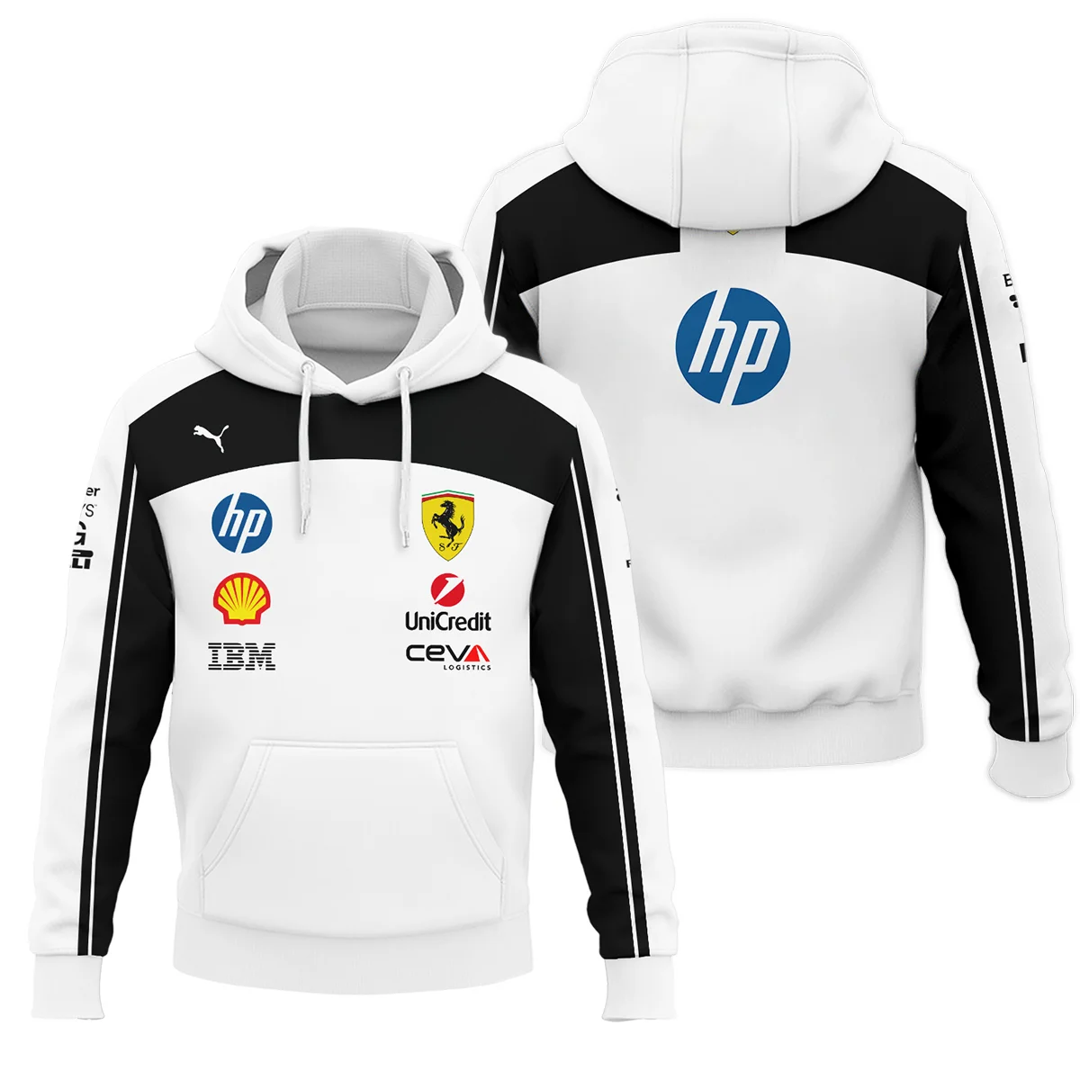 2026 Ferrari F1 Teamwear Hoodie Unisex Motorsport Apparel BLVAFRR2226A6HD