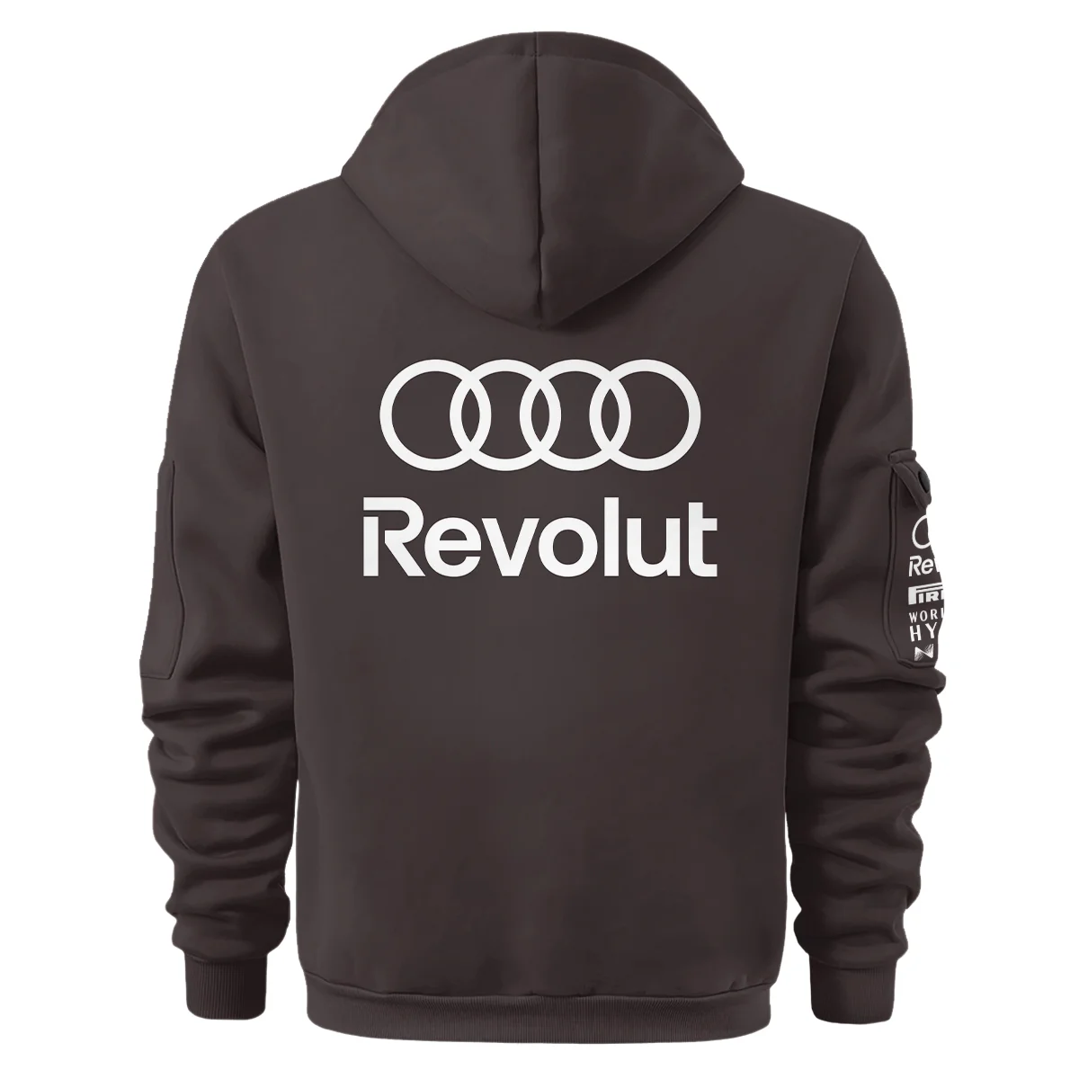 2026 Nico Hulkenberg Audi F1 Teamwear For Fans Hoodie Half Zip BLVAAUDI230125A01HDF - Image 3