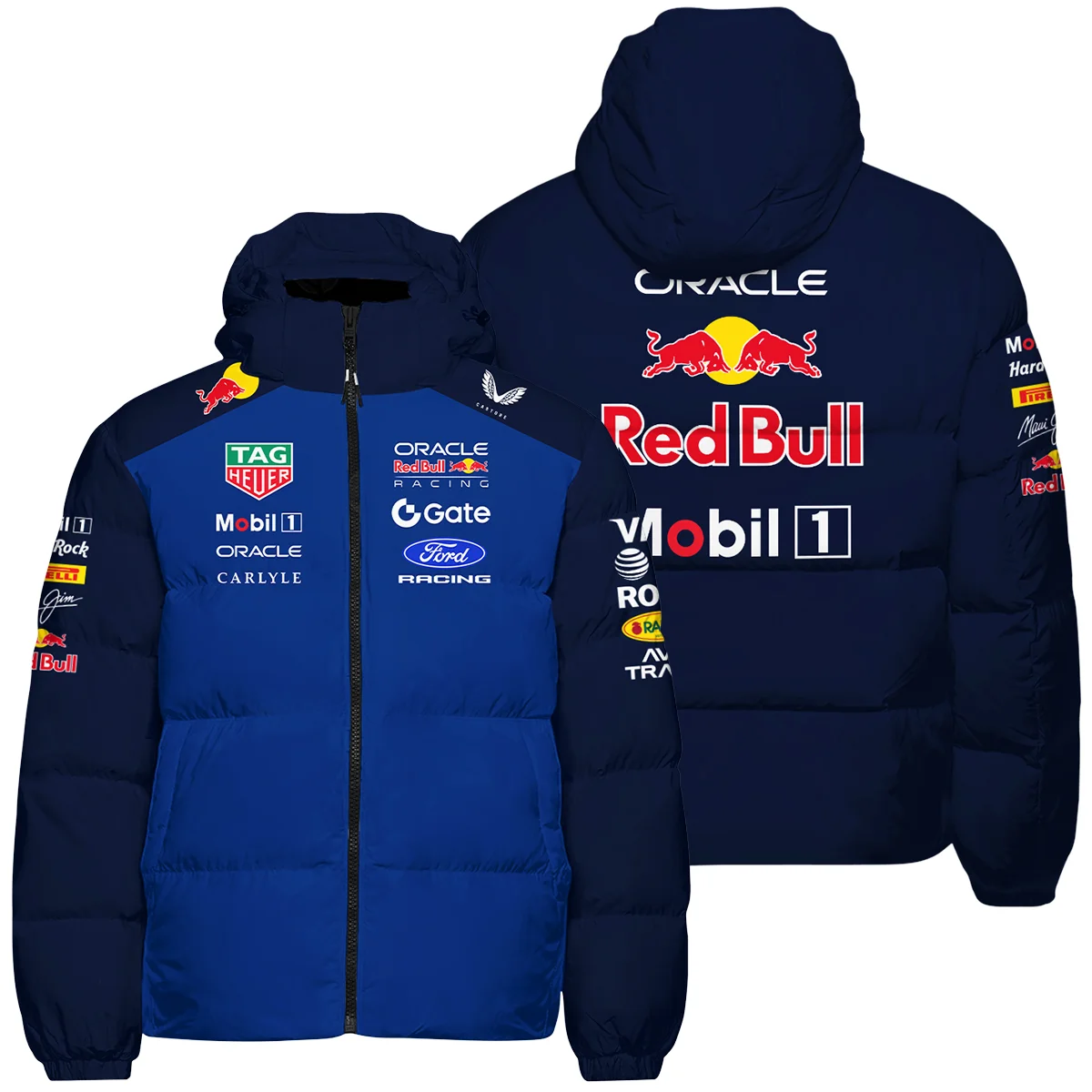 2026 Red Bull Racing F1 Teamwear For Fans Down & Puffer Jackets Unisex Motorsport Apparel BLVARB160125A01HCJ