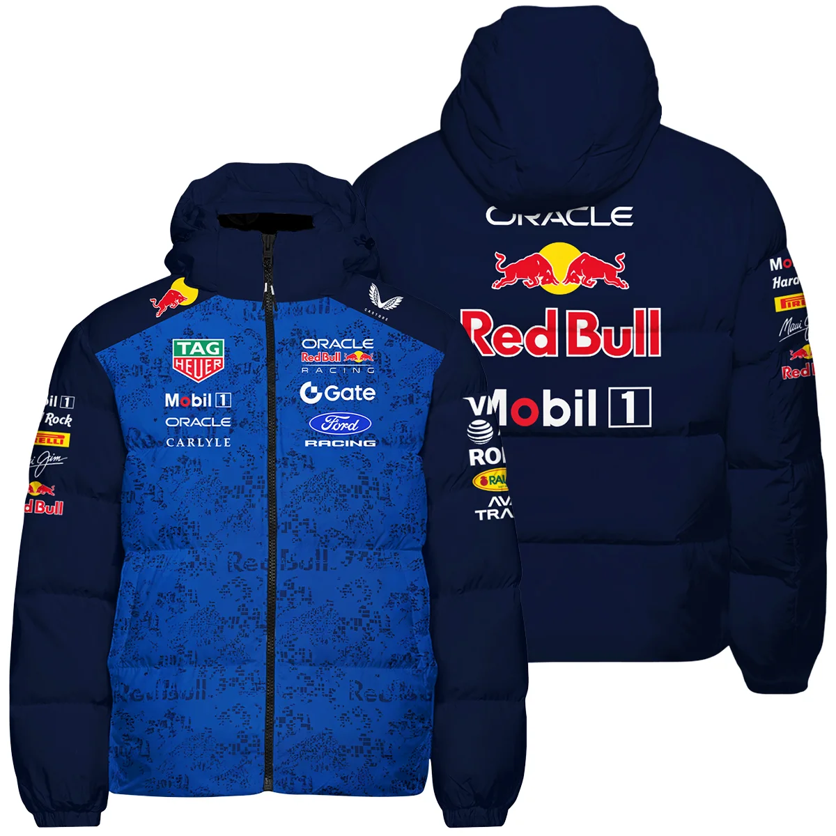 2026 Red Bull Racing F1 Teamwear For Fans Down & Puffer Jackets Unisex Motorsport Apparel BLVARB160125A03HCJ