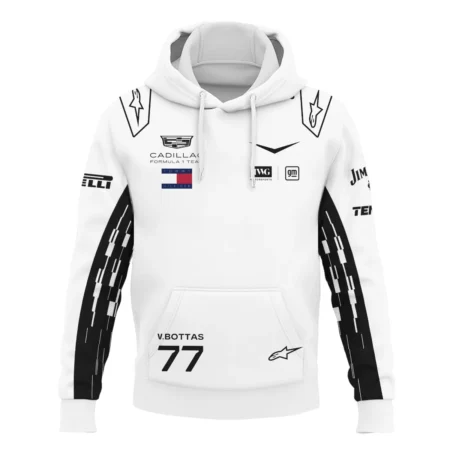 Alternative view of 2026 Valtteri Bottas Cadillac F1 Team Apparel Hoodie BLVA9326VB4HD