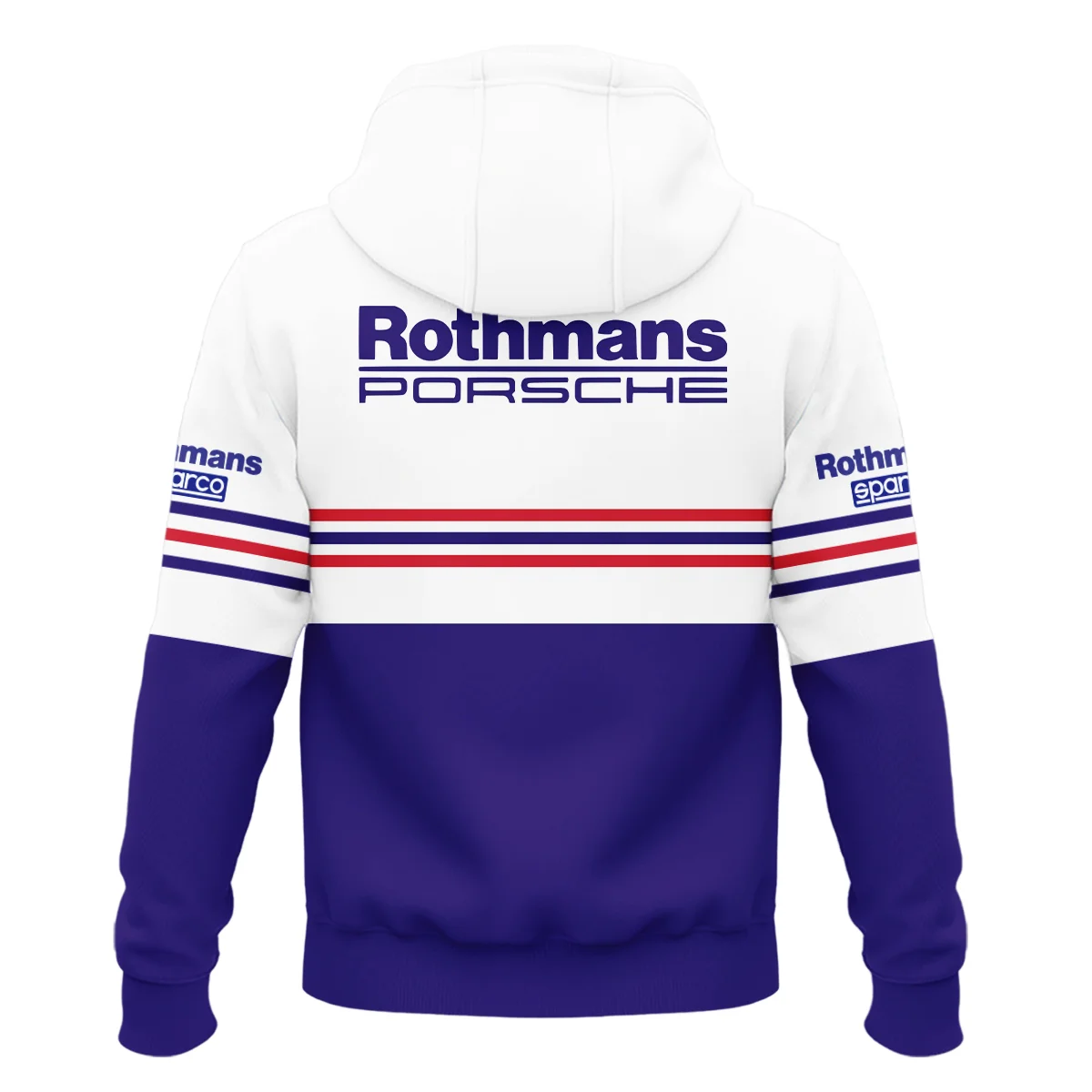 1984 Jack Brabham Rothmans Porsche 962 Zipper Hoodie BLVAJB080725A03ZHD - Image 3