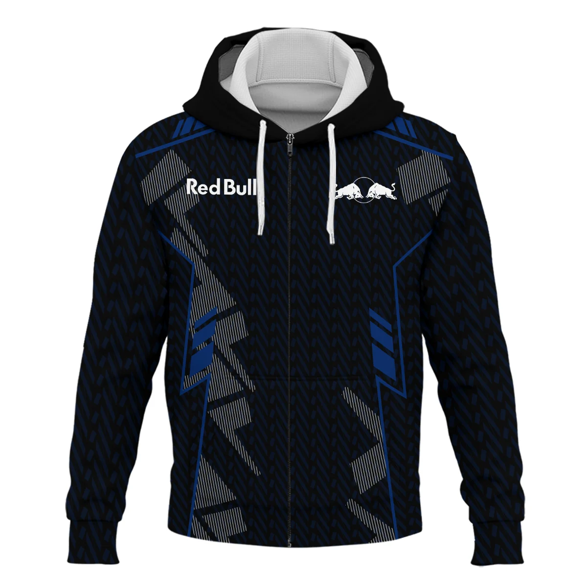 Red Bull Racing F1 Teamwear Zipper Hoodie BLVA5326A1RBRZHD - Image 2
