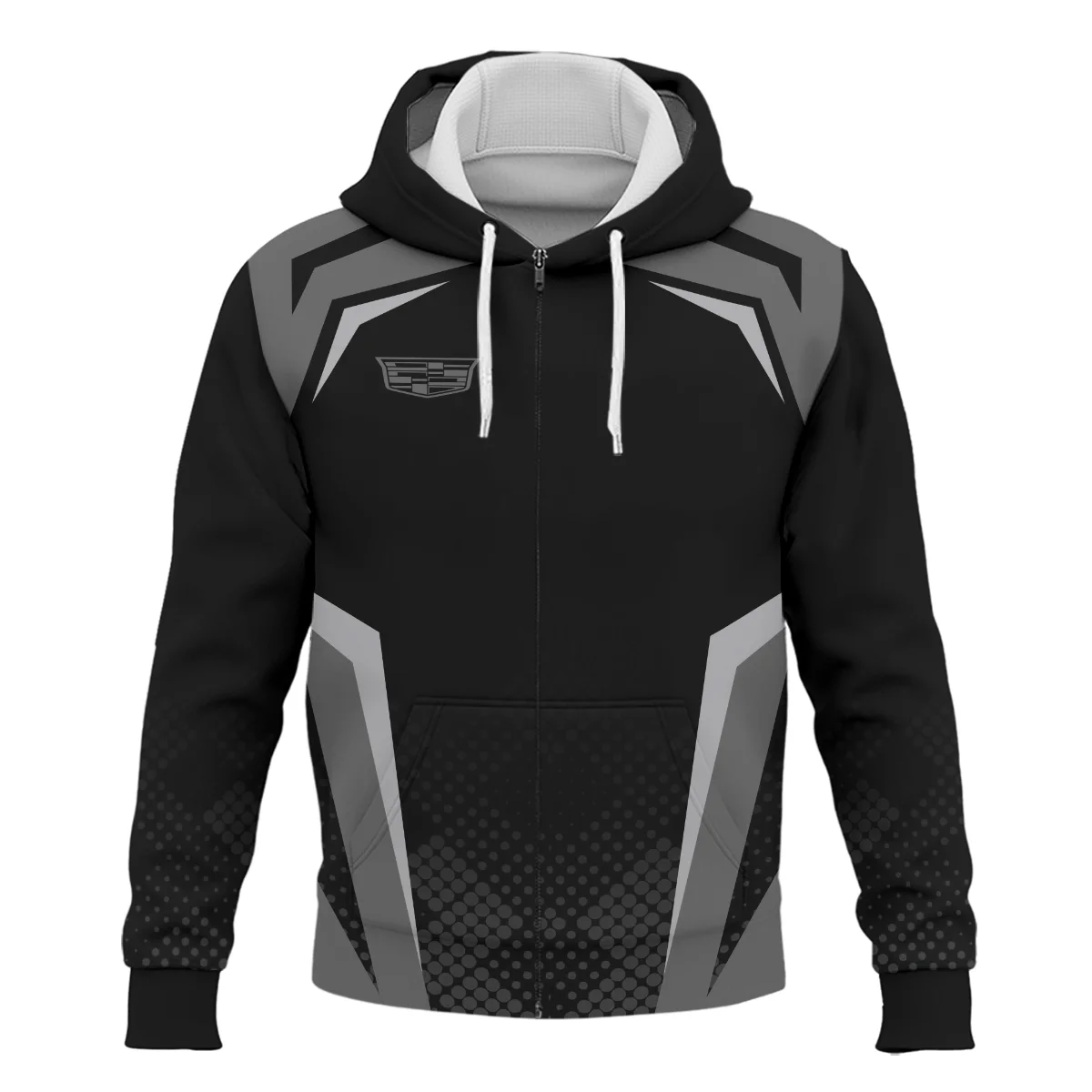 Cadillac F1 Teamwear Zipper Hoodie BLVA5326A3CDLZHD - Image 2