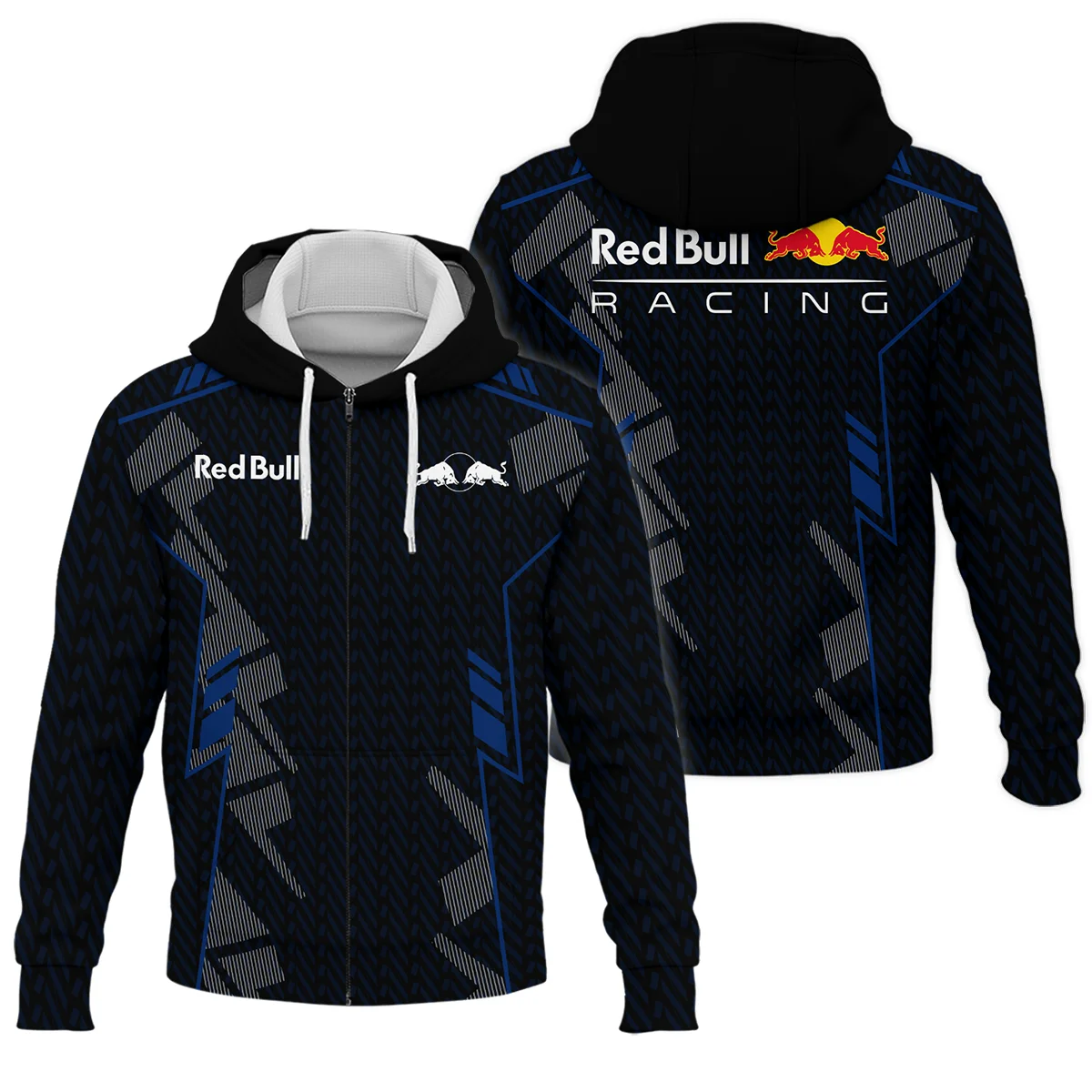 Red Bull Racing F1 Teamwear Zipper Hoodie BLVA5326A1RBRZHD