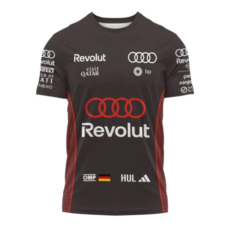 Alternative view of 2026 Nico Hulkenberg Audi F1 Teamwear For Fans T-Shirt BLVAAUDI230125A01TS