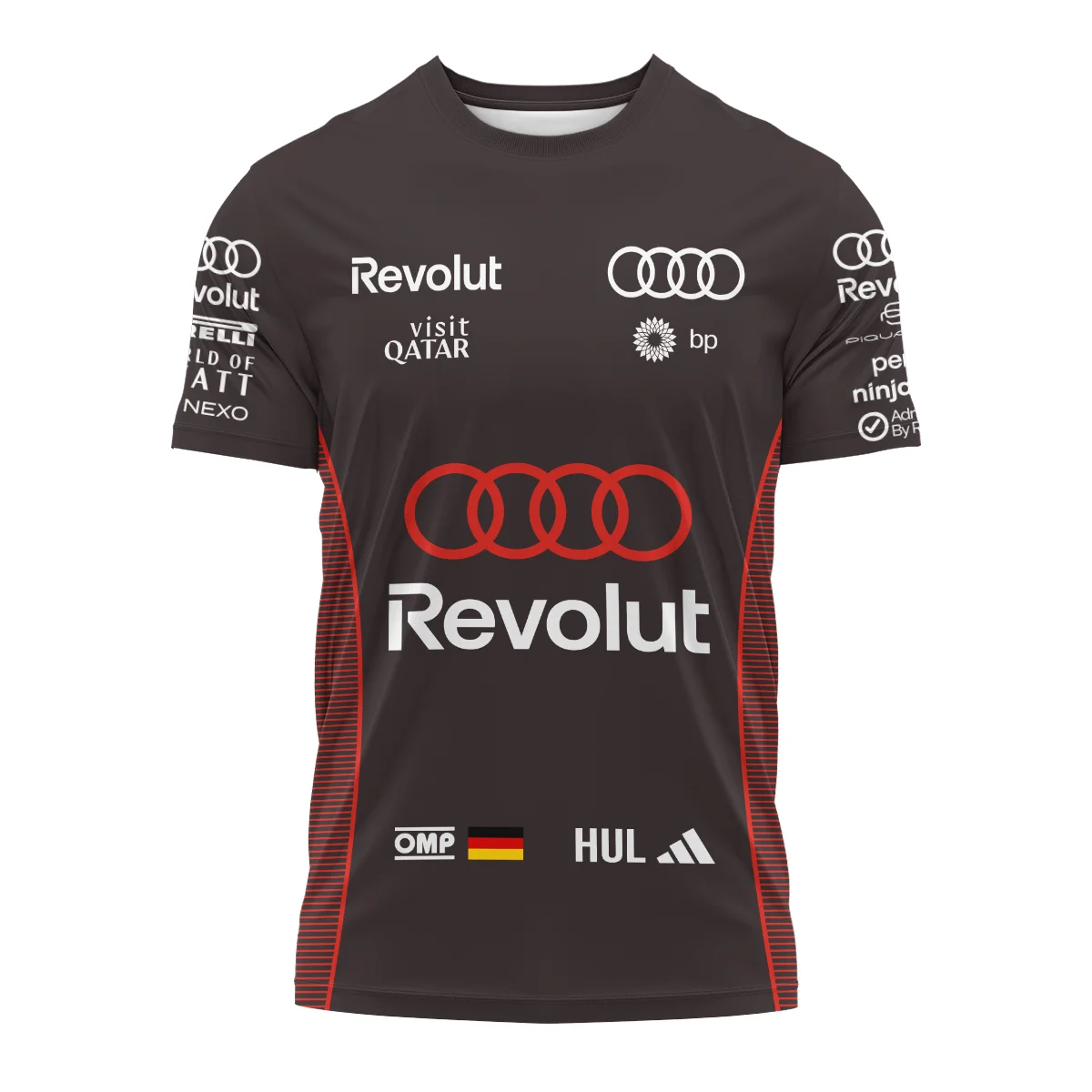2026 Nico Hulkenberg Audi F1 Teamwear For Fans T-Shirt BLVAAUDI230125A01TS - Image 2