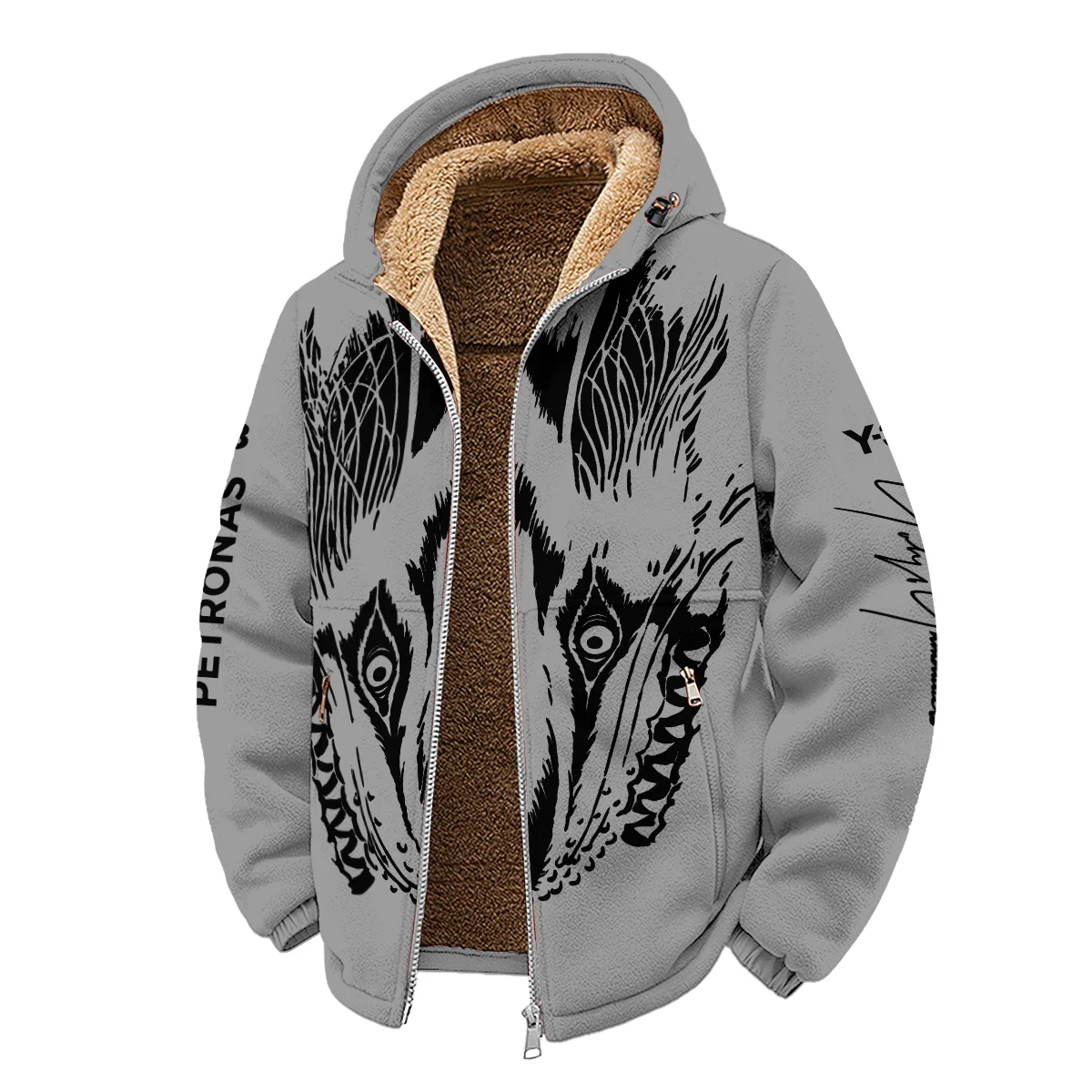 2026 Y-3 x Mercedes F1 - Winter Fleece Jacket BLMER18326A4WFJ - Image 2