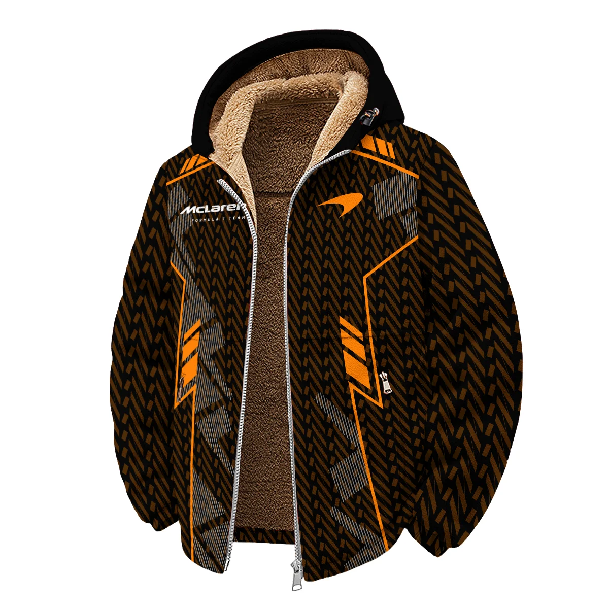 McLaren F1 Teamwear Winter Fleece Jacket BLVA5326A1MCLWFJ - Image 2