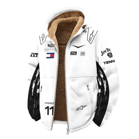 Alternative view of 2026 Sergio Perez Cadillac F1 Team Apparel Winter Fleece Jacket BLVA9326SP4WFJ
