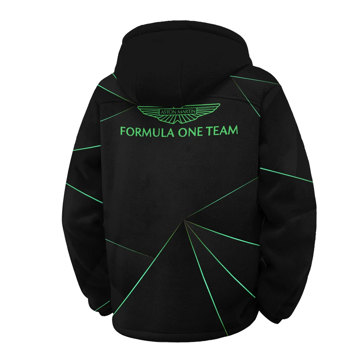 Aston Martin F1 Teamwear Winter Fleece Jacket BL8326A1AMWFJ - Image 3