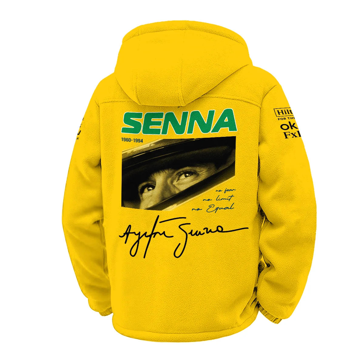Ayrton Senna McLaren Formula One Winter Fleece Jacket BLF1190525A2WFJ - Image 3