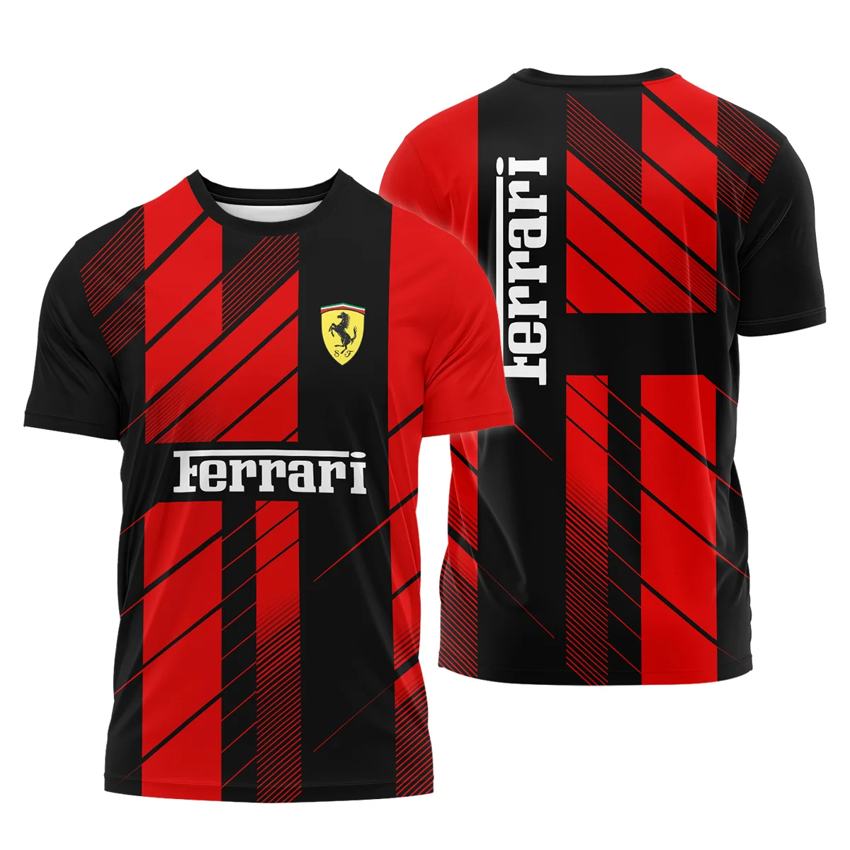 Ferrari F1 Teamwear T-Shirt Unisex Motorsport Apparel BLVA5326A2FRRTS