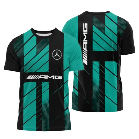 Mercedes F1 Teamwear T-Shirt Unisex Motorsport Apparel BLVA5326A2MERTS