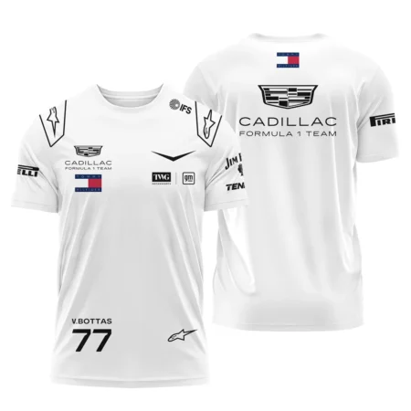 2026 Valtteri Bottas Cadillac F1 Team Apparel T-Shirt BLVA9326VB4TS