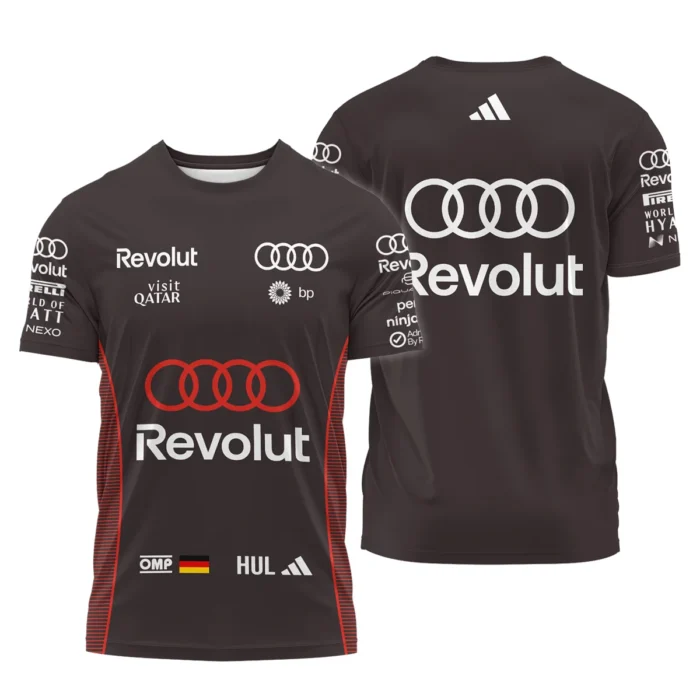 2026 Nico Hulkenberg Audi F1 Teamwear For Fans T-Shirt BLVAAUDI230125A01TS