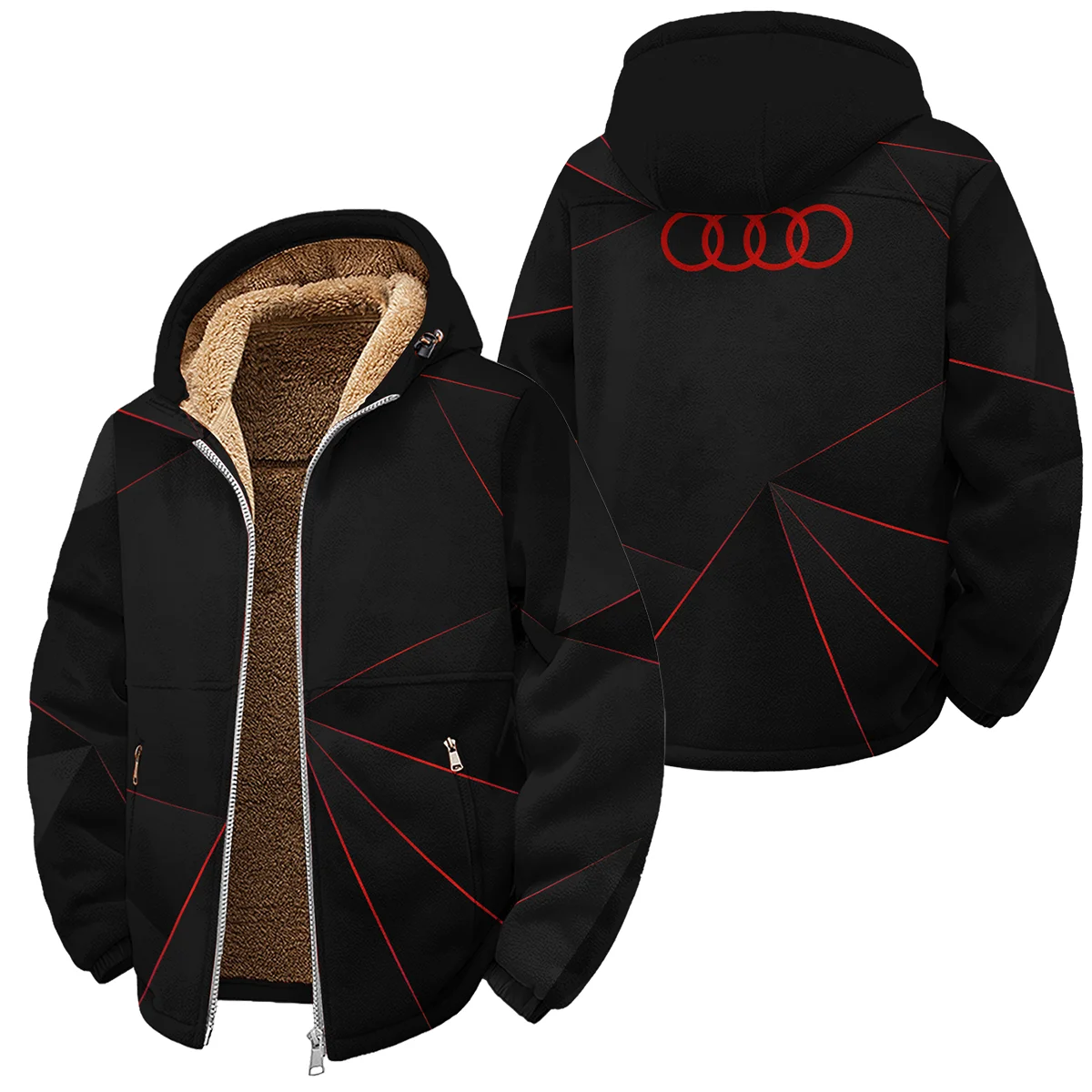 Audi F1 Teamwear Winter Fleece Jacket BL8326A1AUDIWFJ