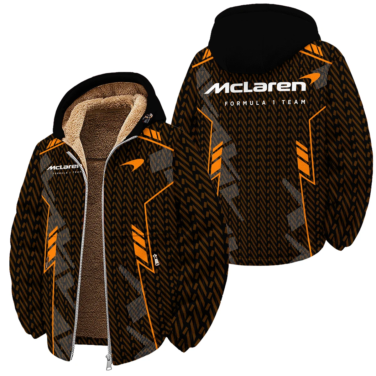 McLaren F1 Teamwear Winter Fleece Jacket BLVA5326A1MCLWFJ