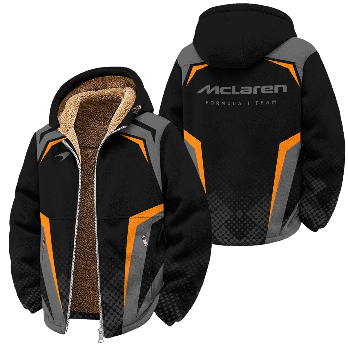 McLaren F1 Teamwear Winter Fleece Jacket BLVA5326A3MCLWFJ