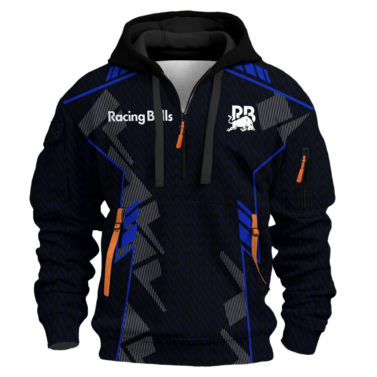 Racing Bulls F1 Teamwear Hoodie Half Zip BLVA5326A1RCBHDF - Image 2