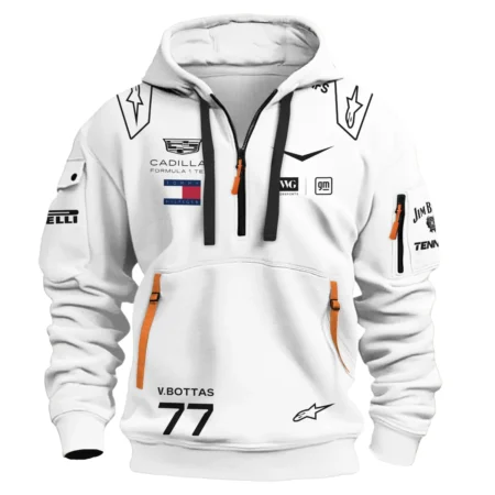 Alternative view of 2026 Valtteri Bottas Cadillac F1 Team Apparel Hoodie Half Zip BLVA9326VB4HDF