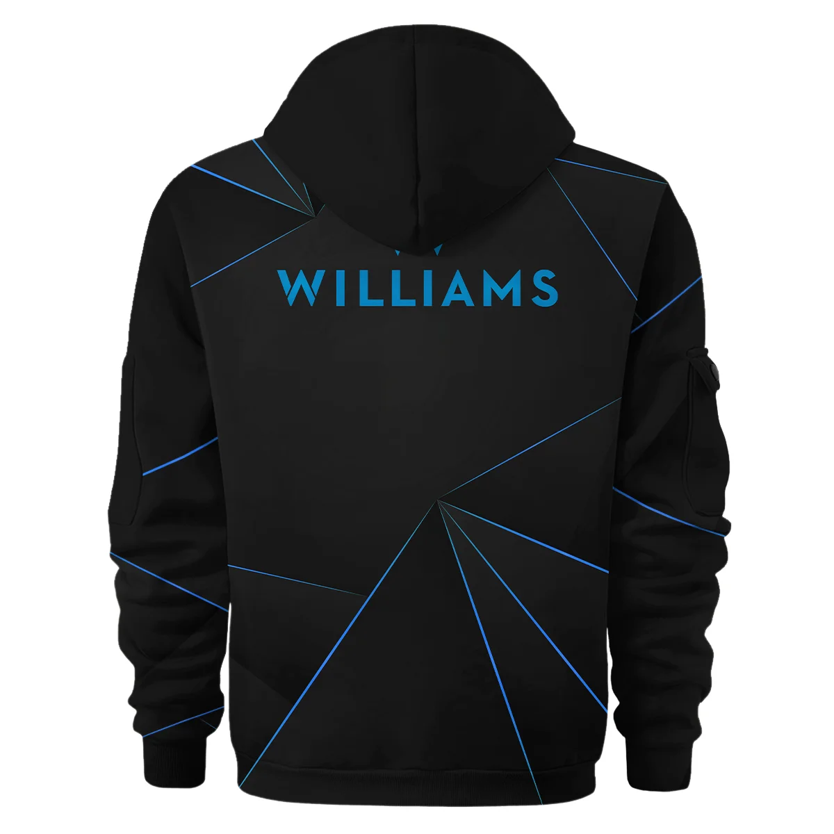 Williams F1 Teamwear Hoodie Half Zip BL8326A1WILHDF - Image 3