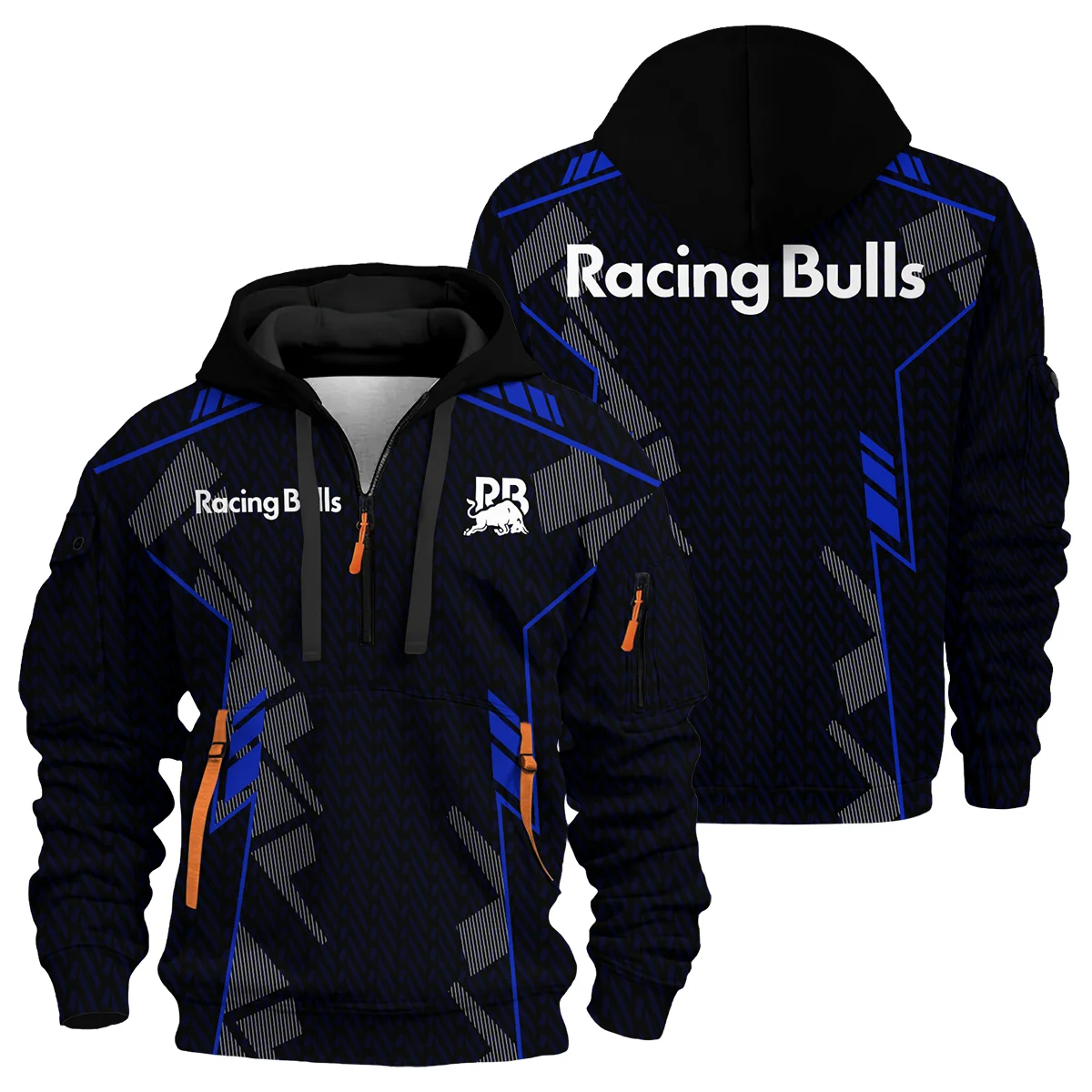 Racing Bulls F1 Teamwear Hoodie Half Zip BLVA5326A1RCBHDF