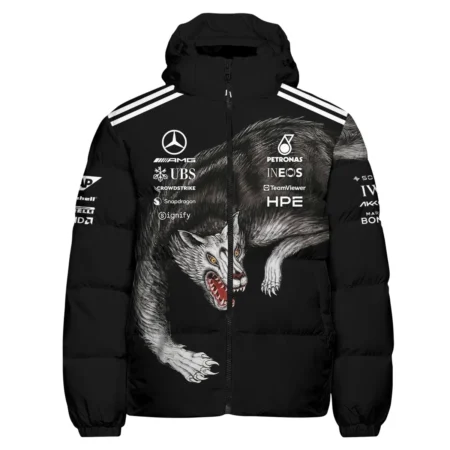 Alternative view of 2026 Mercedes x Y-3 Japan GP F1 - Down & Puffer Jackets BLMER18326A2HCJ