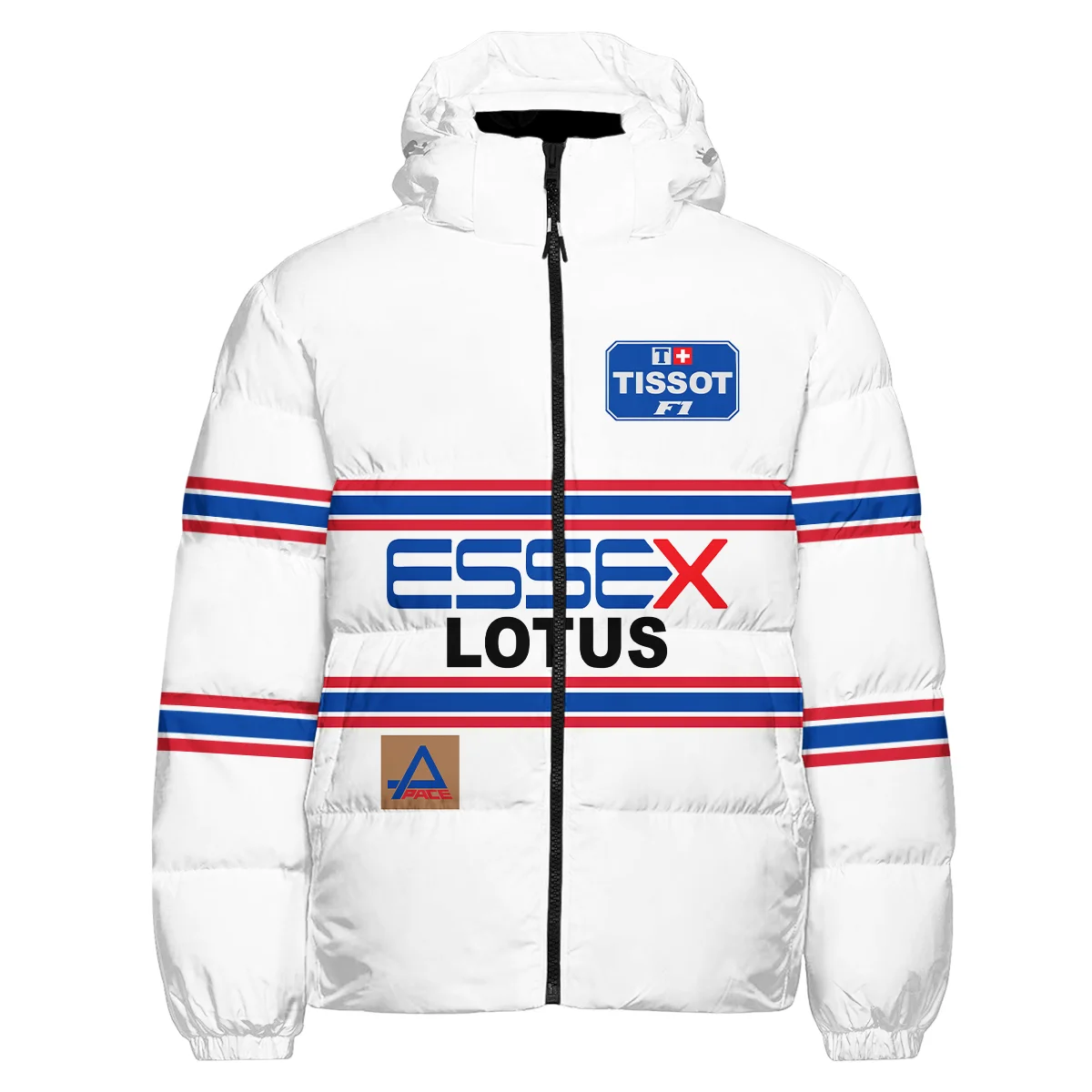 1980 Nigel Mansell Racing Suit Lotus F1 Down & Puffer Jackets BLNM29725A2HCJ - Image 2