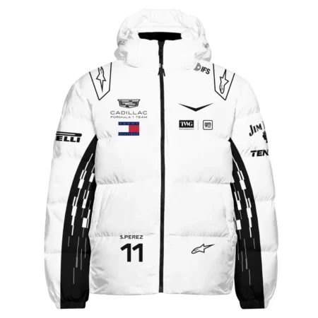 Alternative view of 2026 Sergio Perez Cadillac F1 Team Apparel Down & Puffer Jackets BLVA9326SP4HCJ