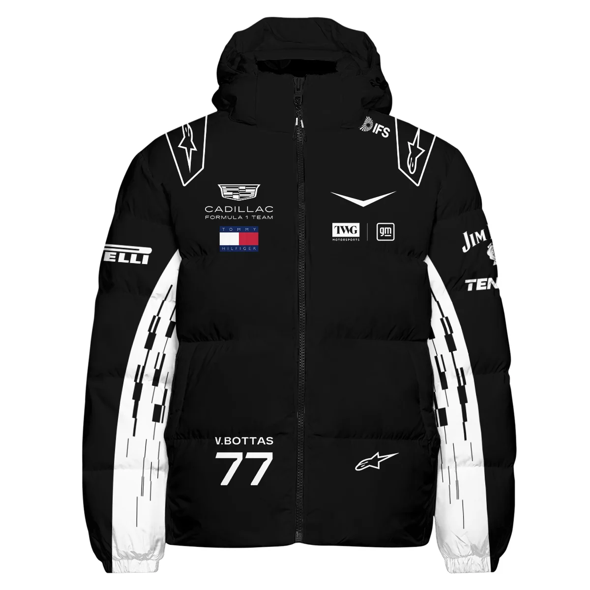 2026 Valtteri Bottas Cadillac F1 Team Apparel Down & Puffer Jackets BLVA9326VB3HCJ - Image 2