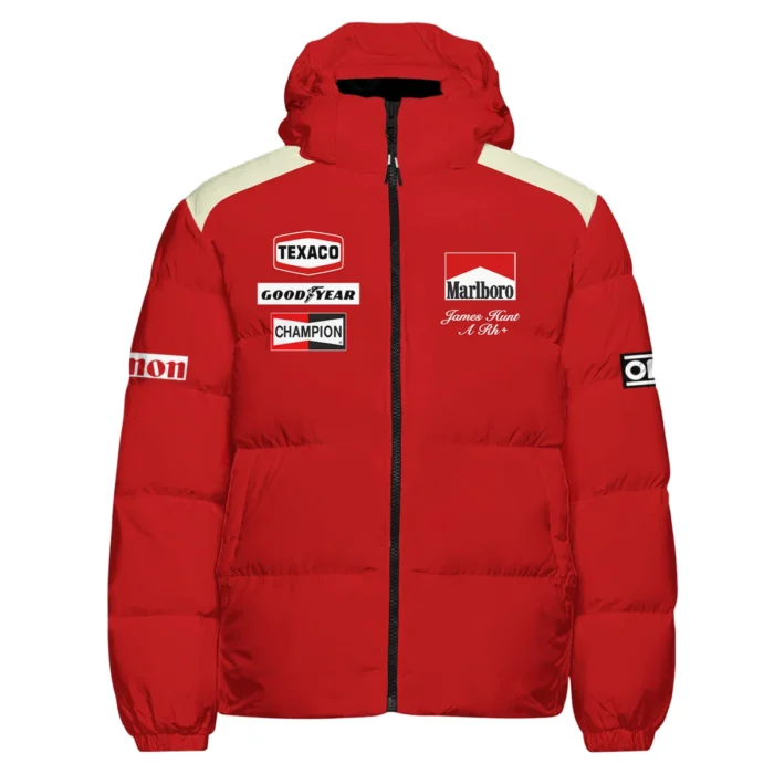 Alternative view of 1976 James Hunt Racing Suit McLaren F1 Down & Puffer Jackets BLVAJHR130825A3HCJ
