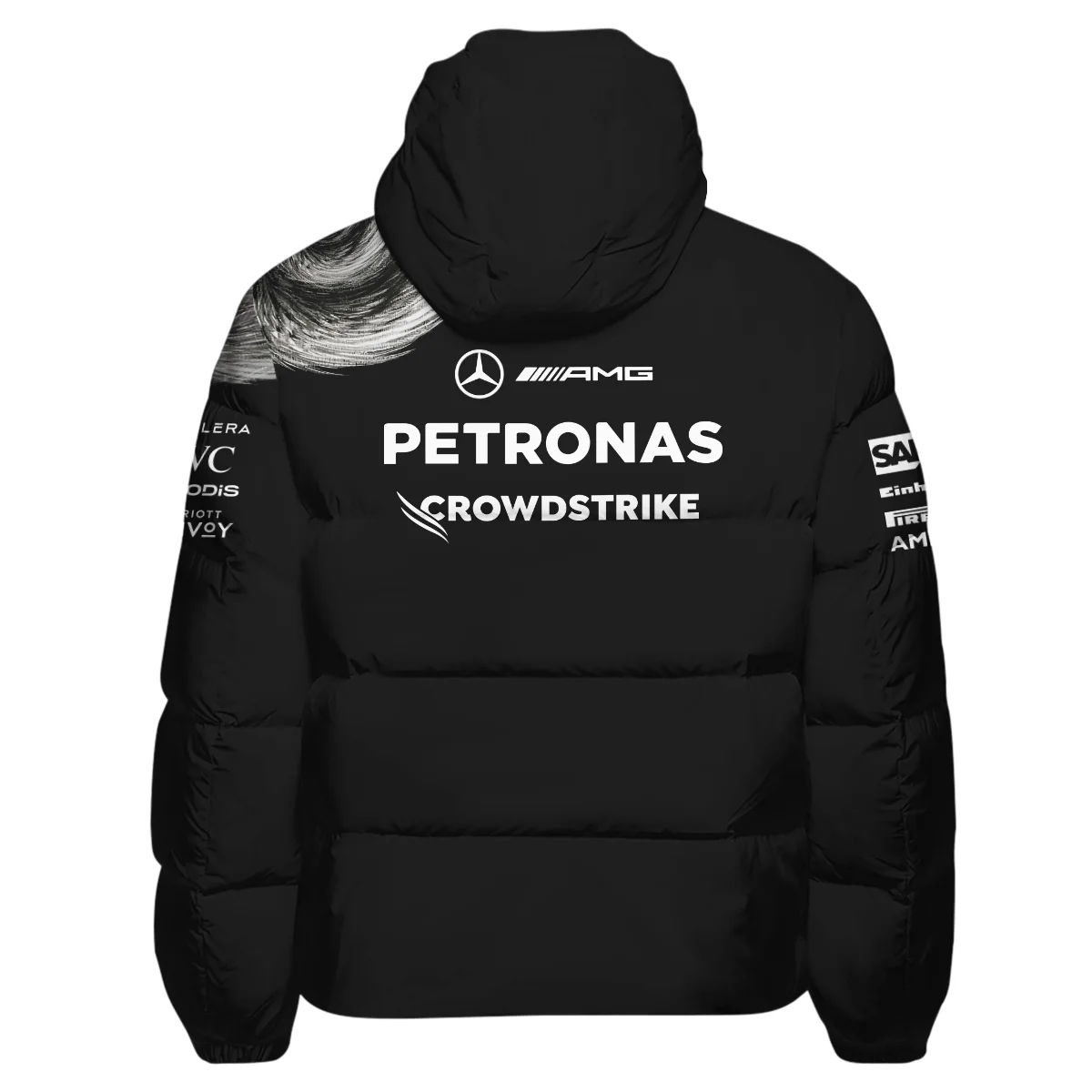 2026 Mercedes x Y-3 Japan GP F1 - Down & Puffer Jackets BLMER18326A2HCJ - Image 3