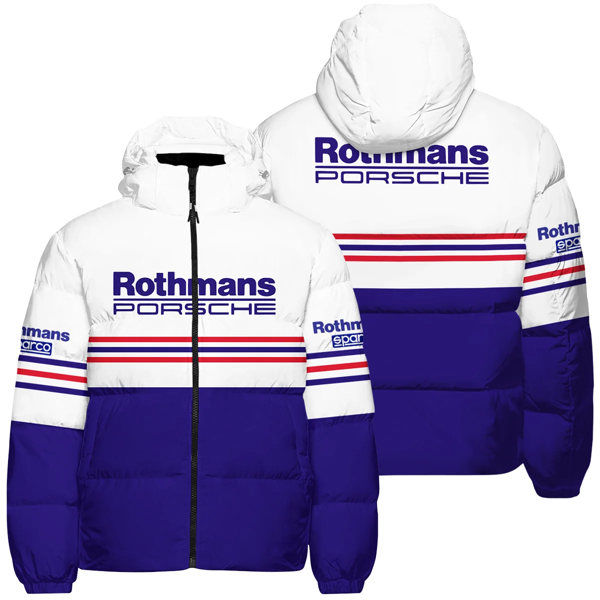 1984 Jack Brabham Rothmans Porsche 962 Down & Puffer Jackets BLVAJB080725A03HCJ