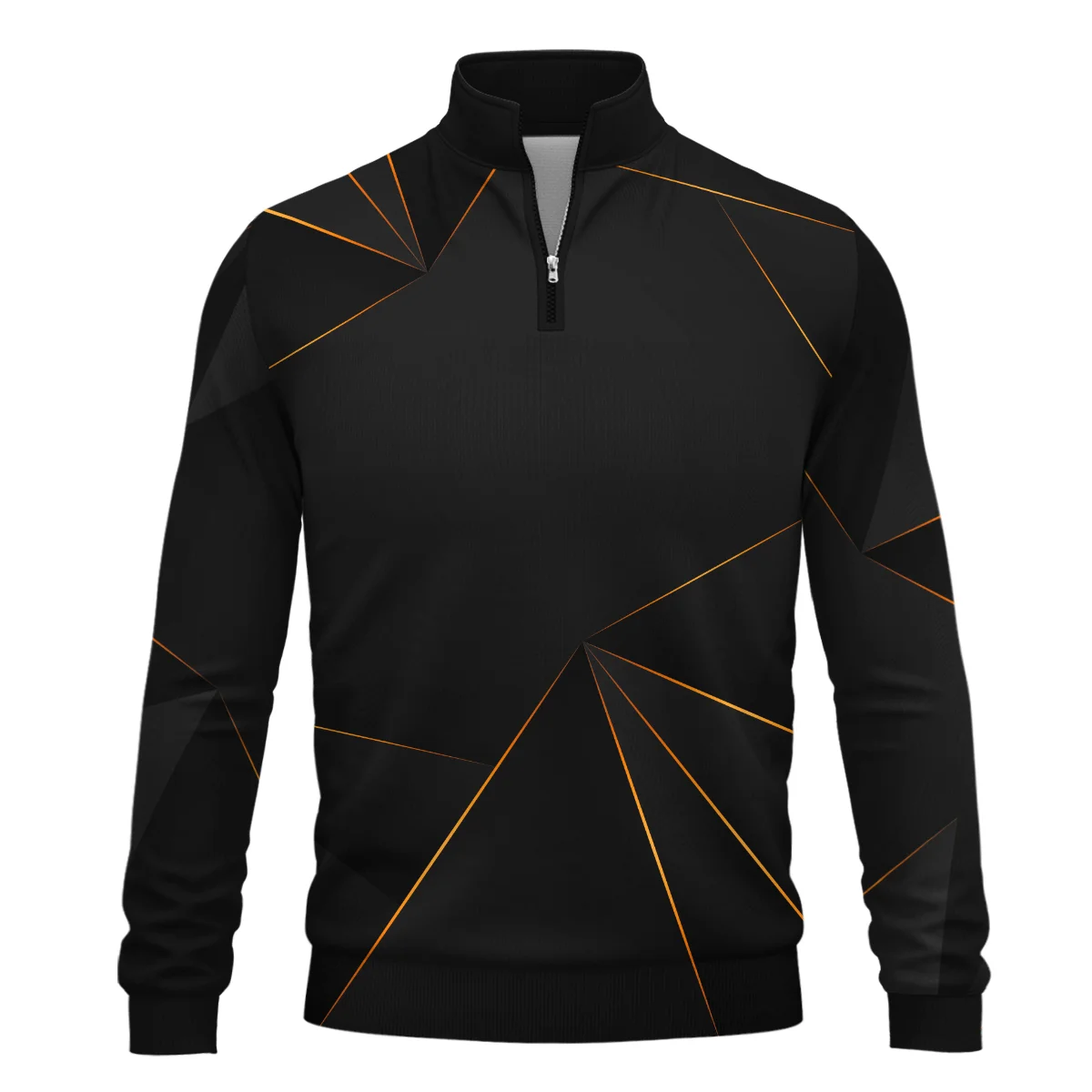 McLaren F1 Teamwear Quarter Zip Sweatshirt BL8326A1MCLQZS - Image 2