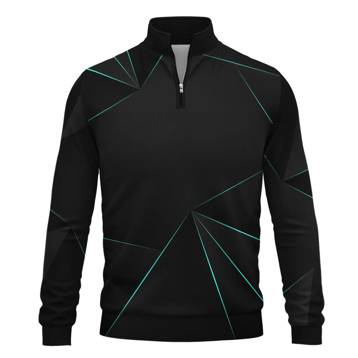 Mercedes F1 Teamwear Quarter Zip Sweatshirt BL8326A1MERQZS - Image 2