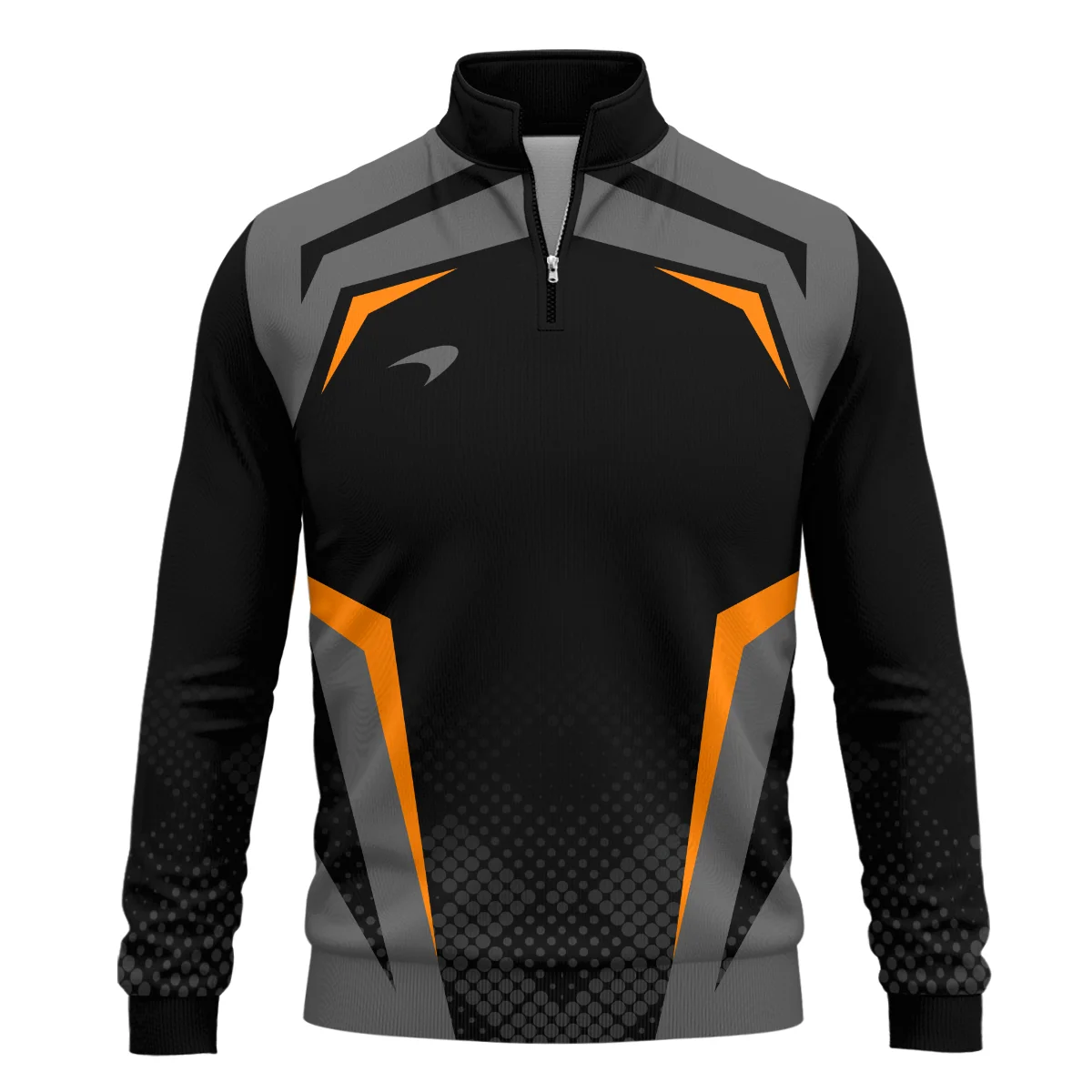 McLaren F1 Teamwear Quarter Zip Sweatshirt BLVA5326A3MCLQZS - Image 2