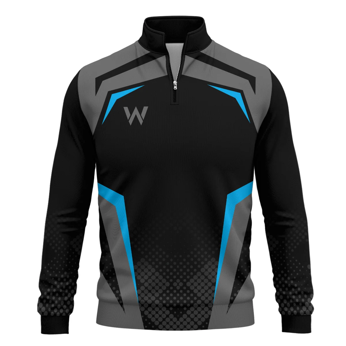 Williams F1 Teamwear Quarter Zip Sweatshirt BLVA5326A3WILQZS - Image 2