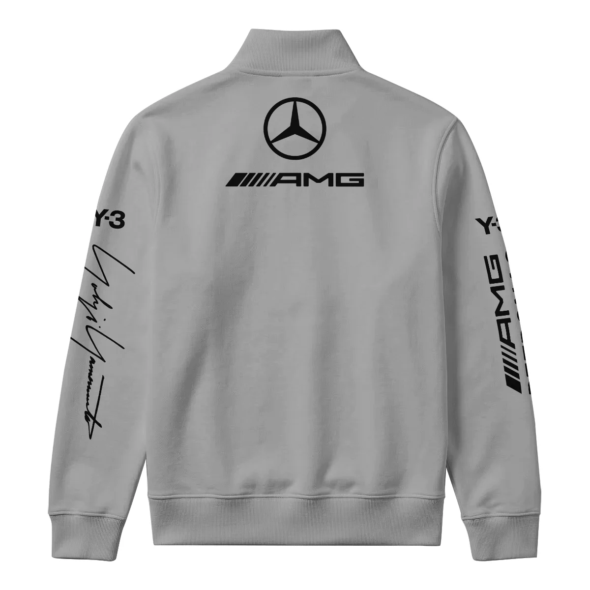 2026 Y-3 x Mercedes F1 - Quarter Zip Sweatshirt BLMER18326A4QZS - Image 3