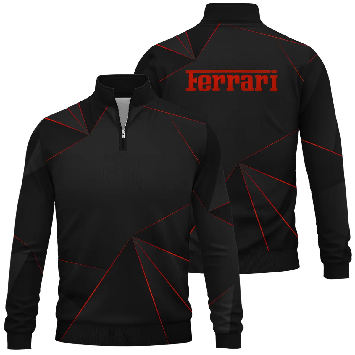 Ferrari F1 Teamwear Quarter Zip Sweatshirt BL8326A1FRRQZS