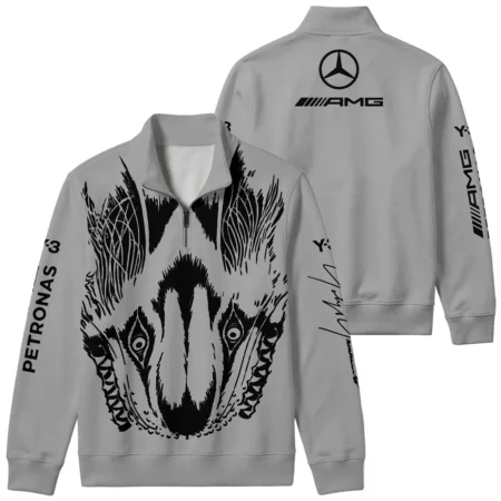2026 Y-3 x Mercedes F1 - Quarter Zip Sweatshirt BLMER18326A4QZS