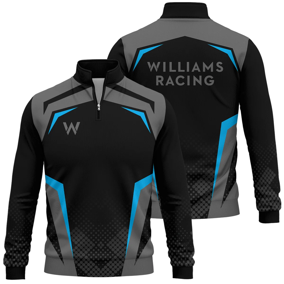 Williams F1 Teamwear Quarter Zip Sweatshirt BLVA5326A3WILQZS